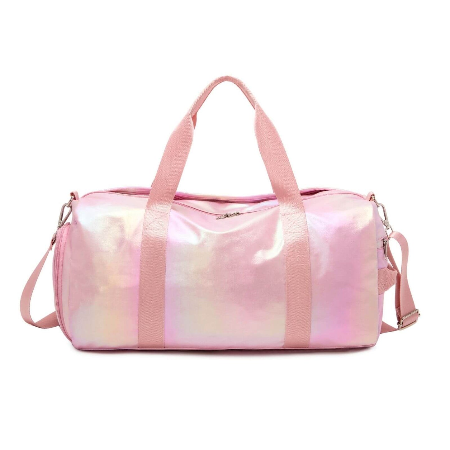 Metallic Duffle Bag & Gym Bag