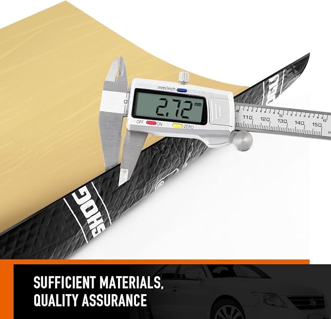 Sound Deadener Car Insulation Sound Proofing Deadening Mat 800 x 50cm