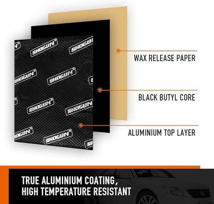 Sound Deadener Car Insulation Sound Proofing Deadening Mat 800 x 50cm