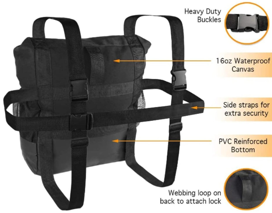 Spare Tire Trash Bag Tailgate Trash Bag Cargo Storage Trash Bag for Truck