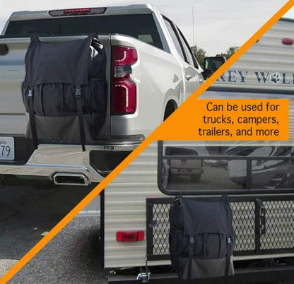 Spare Tire Trash Bag Tailgate Trash Bag Cargo Storage Trash Bag for Truck