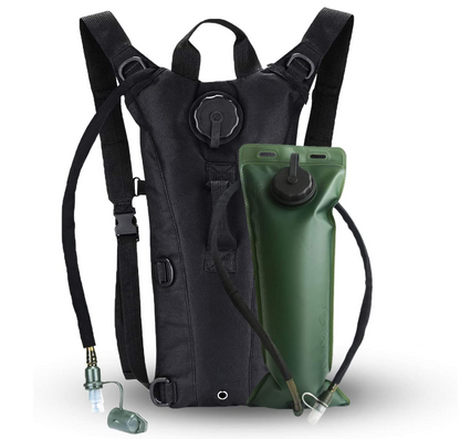 Tactical Lightweight Hydration Backpack with 3L Water Bladder