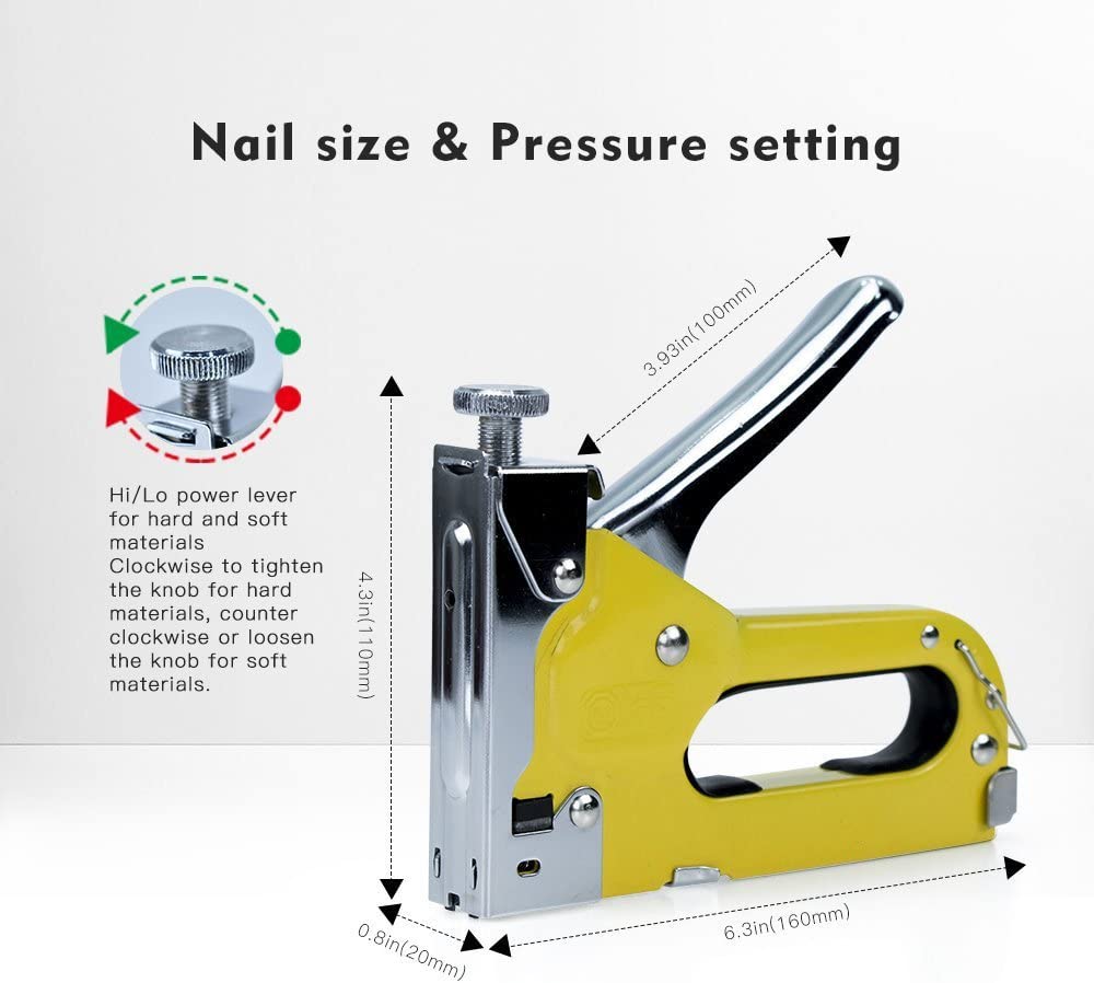 Staple Gun, 3 Way Stapler Tool Kit 3 - In - 1 - The Shopsite