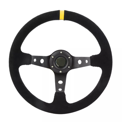 Car Steering Wheel 350mm (Yellow)