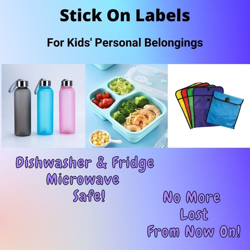 Stick On Name Labels-25 Labels