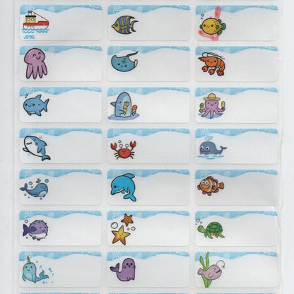 Iron On + Stick On Name Labels Value Pack