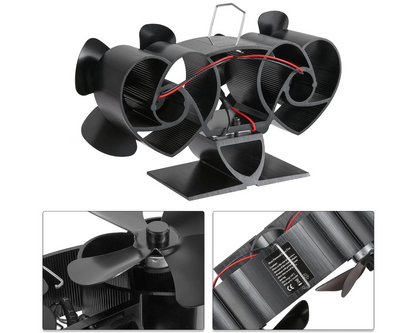 Stove Fan Fireplace Fan