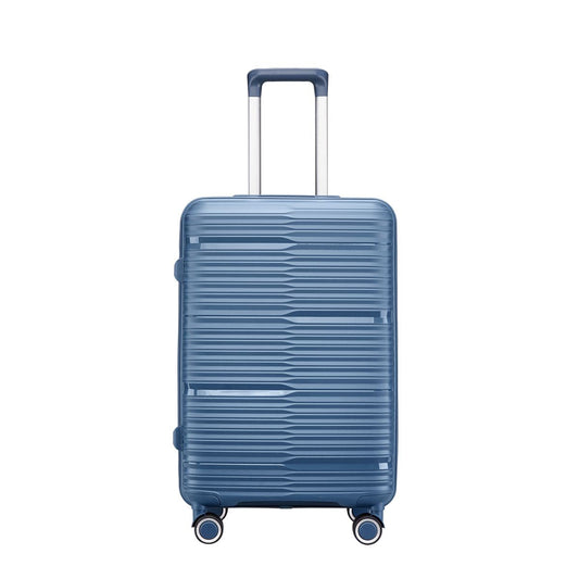 Large Check In Luggage – Lightweight Hard Shell Suitcase | StratoLine | Blue | 75cm