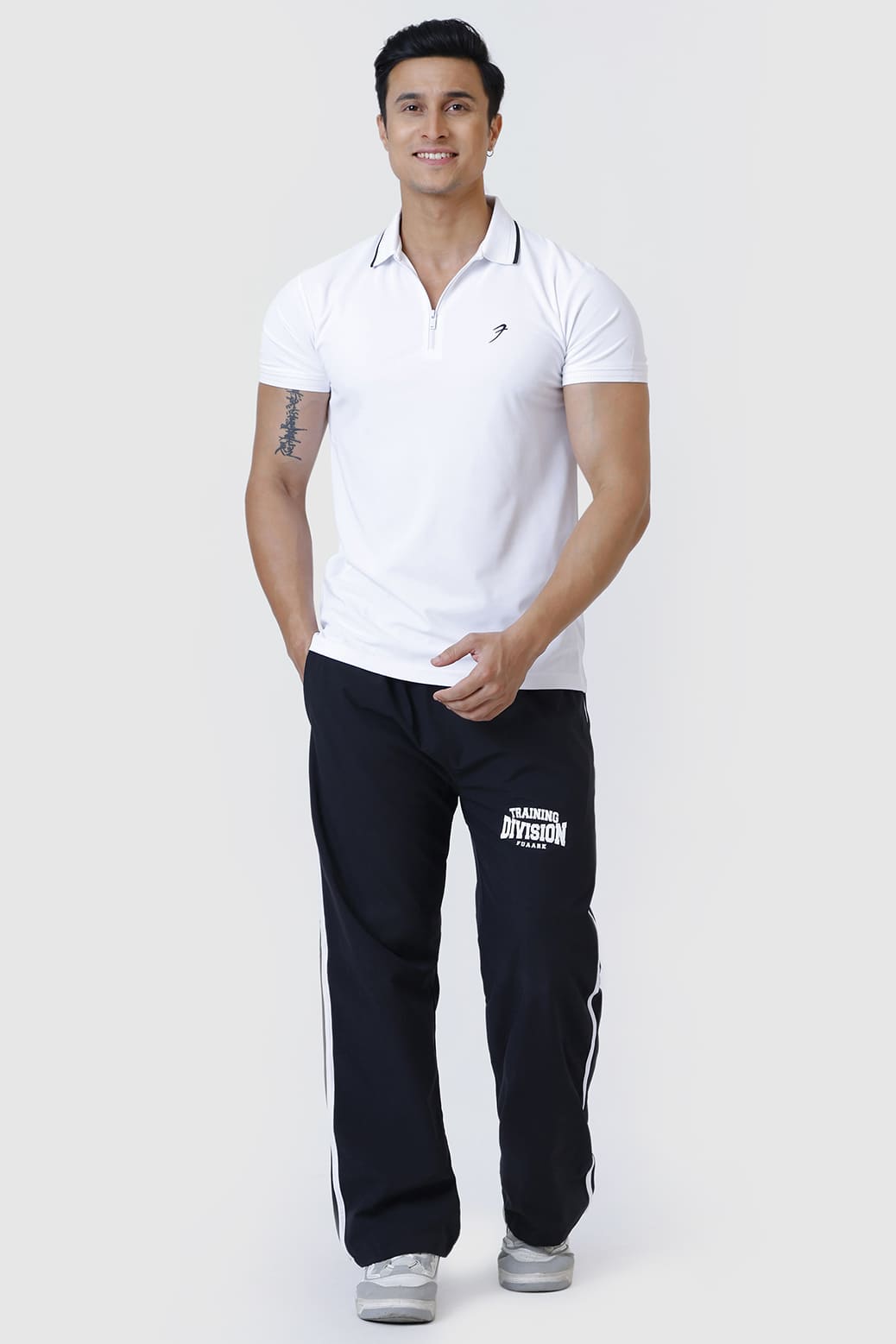 Stride Polo T-shirt White