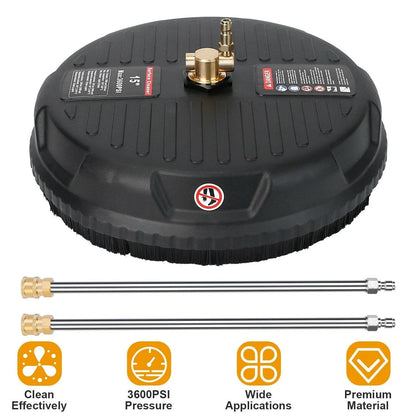 Pressure Washer Surface Cleaner 15" Water Blaster