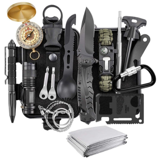 Emergency Survival Kit Camping Accessories For Camping Hiking Hunting Fishing