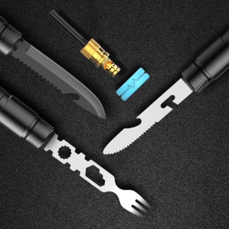 Camping Survival Shovel Axe, Multifunctional Folding High-Carbon Steel Tool Set