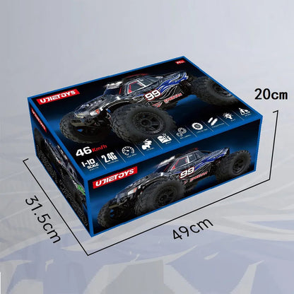 46+ kmh 4WD Electric High Speed RC Truggy Off-Road 1:10 Vehicle Models