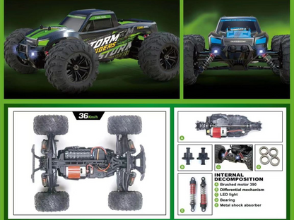 36km/H All Terrains 4WD Electric High Speed RC Truck Off-Road 1:16 Best Toy Gift