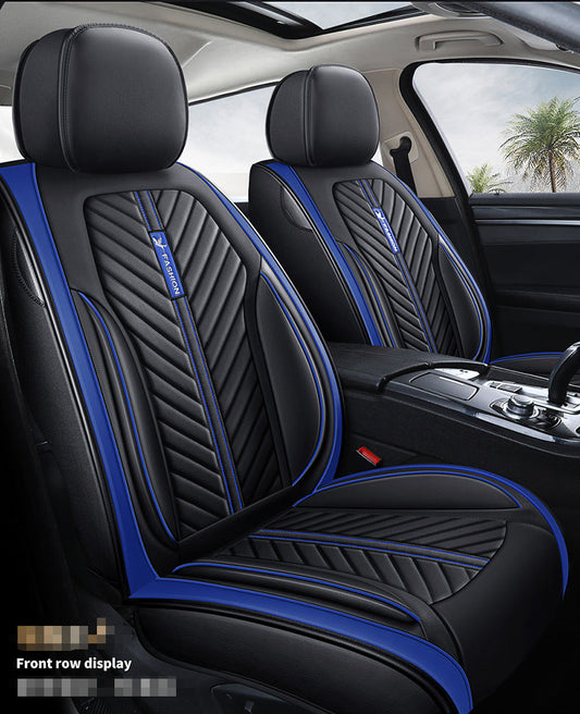 Car Seat Cover Faux Leather Cushion 5 Seater Full Set Front Rear Premium Quality