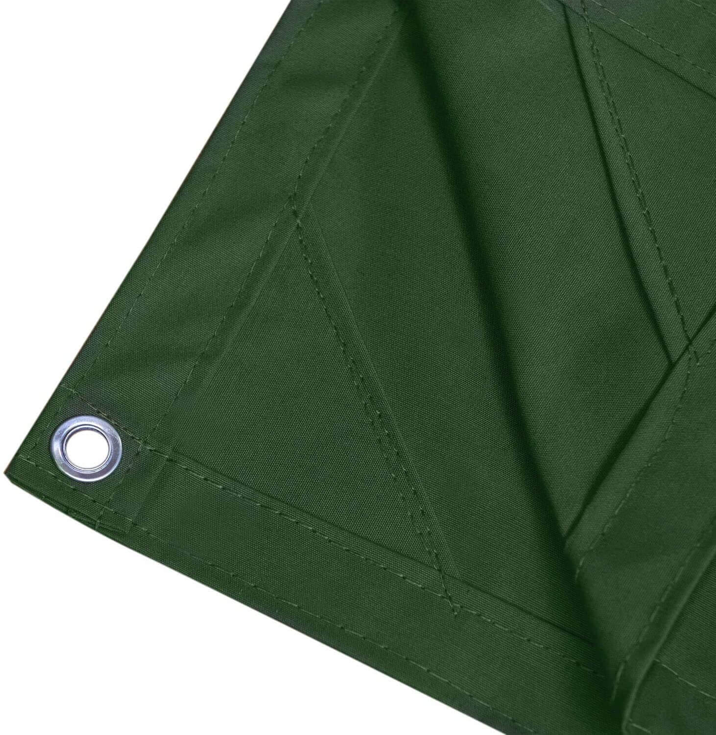 Tarpaulin with reinforced corners