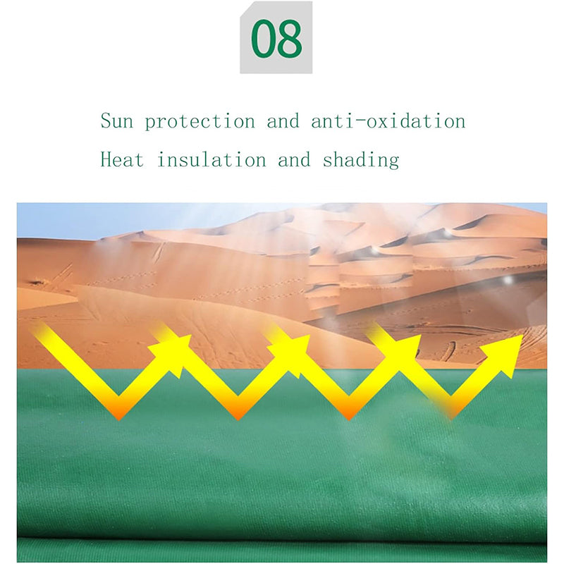 heavy duty green tarpaulin