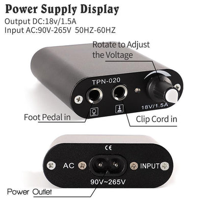 Tattoo Machine Kit Professional Complete Set - The Shopsite