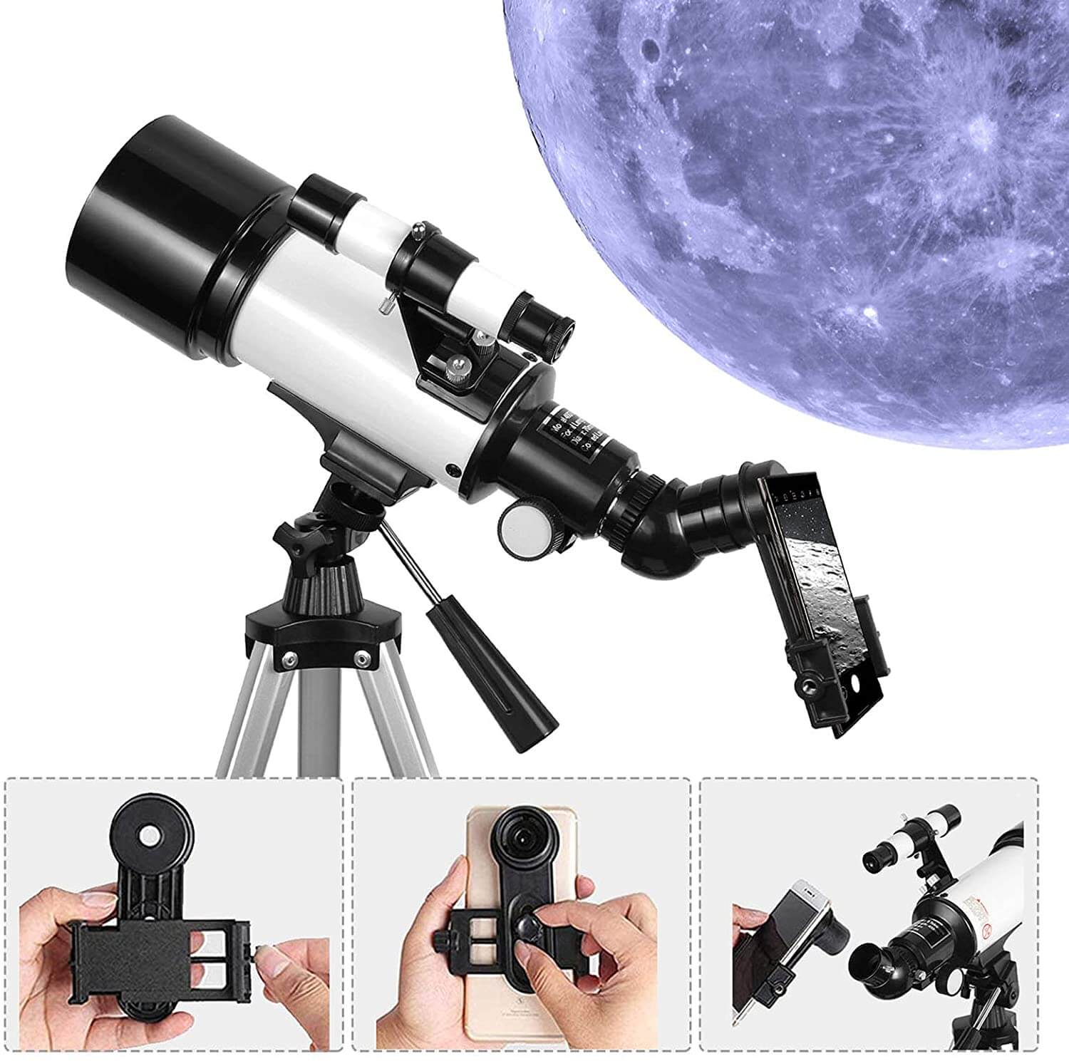 Telescope assembled view