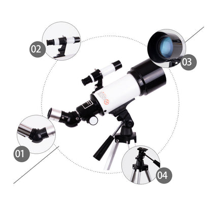 Telescope assembled view