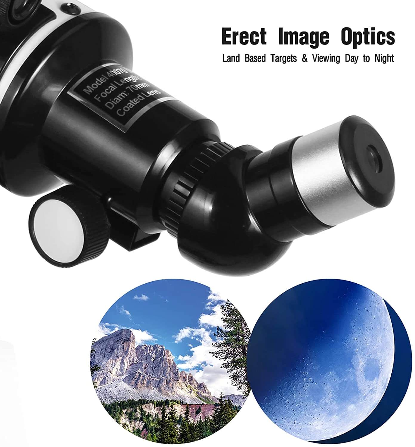 Telescope carrying handle