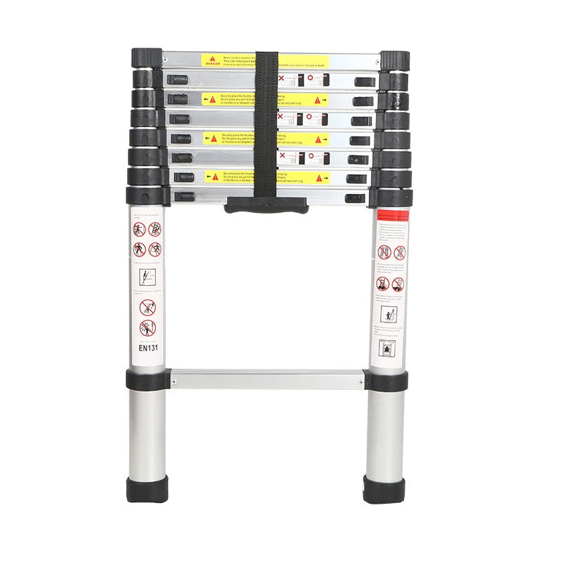 Telescopic Ladder 3.2m Multi-Purpose Aluminium Telescoping - The Shopsite