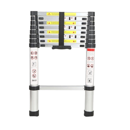 Telescopic Ladder 3.2m Multi-Purpose Aluminium Telescoping - The Shopsite
