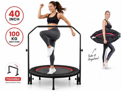 Trampoline Mini Foldable Portable Rebounder