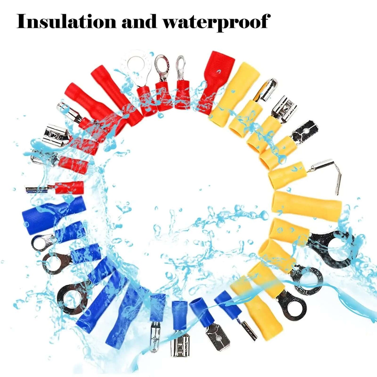 Electrical Terminal Crimp Wire Connectors 720Pcs
