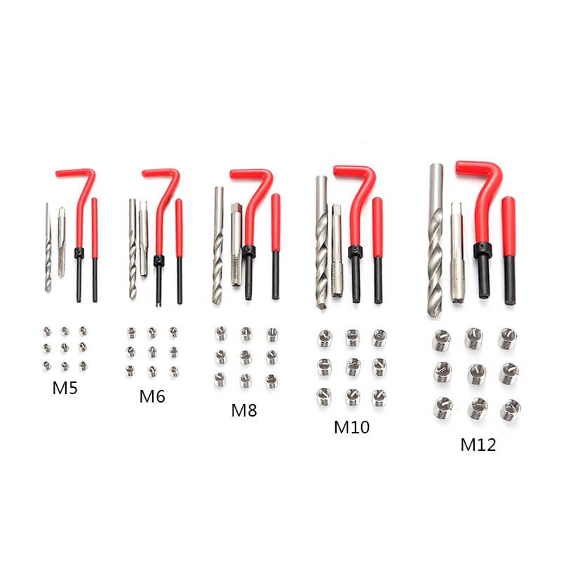 131 Piece Helicoil Type Thread Repair Kit - The Shopsite