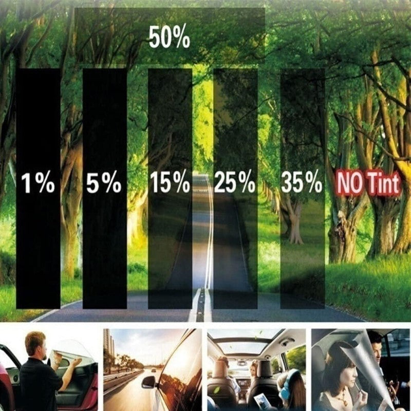 Window Tint Film (35%VLT 50cm X 3m Black)