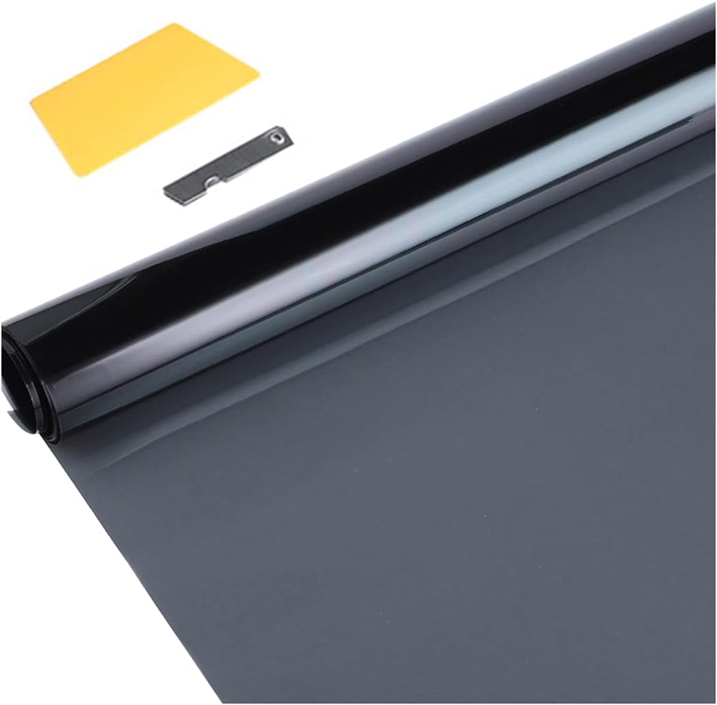 Car window tint film black