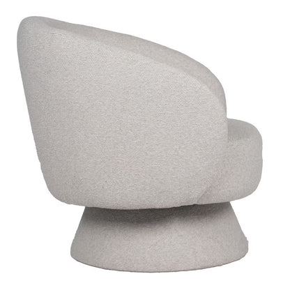 Boston Swivel Chair - Egg Shell
