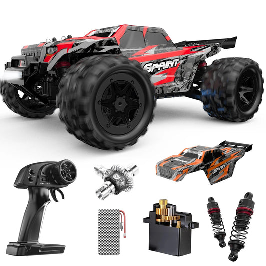 1/16 RC Car, 2.4Ghz Fast Remote Control Car 35+ MPH, 4WD off Road RC Truck Vehicle  Gifts for Adult and Boys