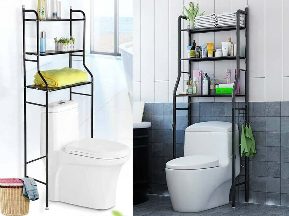 Bathroom Shelves On The Toilet Toilet Shelf Toilet Rack - The Shopsite