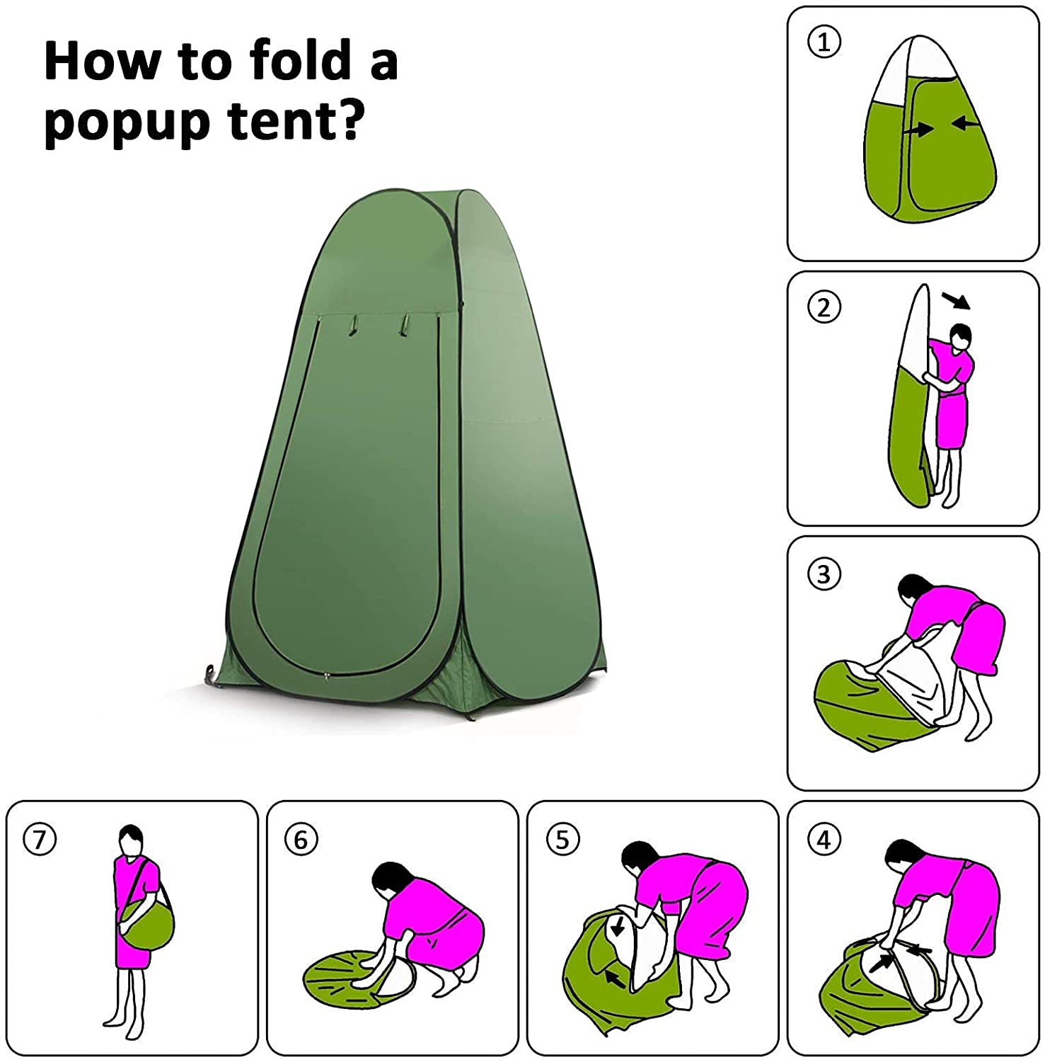 Tent with windproof cloth blocks