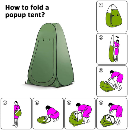 Tent with windproof cloth blocks
