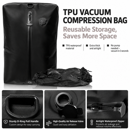 16L Waterproof Vacuum Compression Storage Bag – Travel & Camping Organiser BQF117015