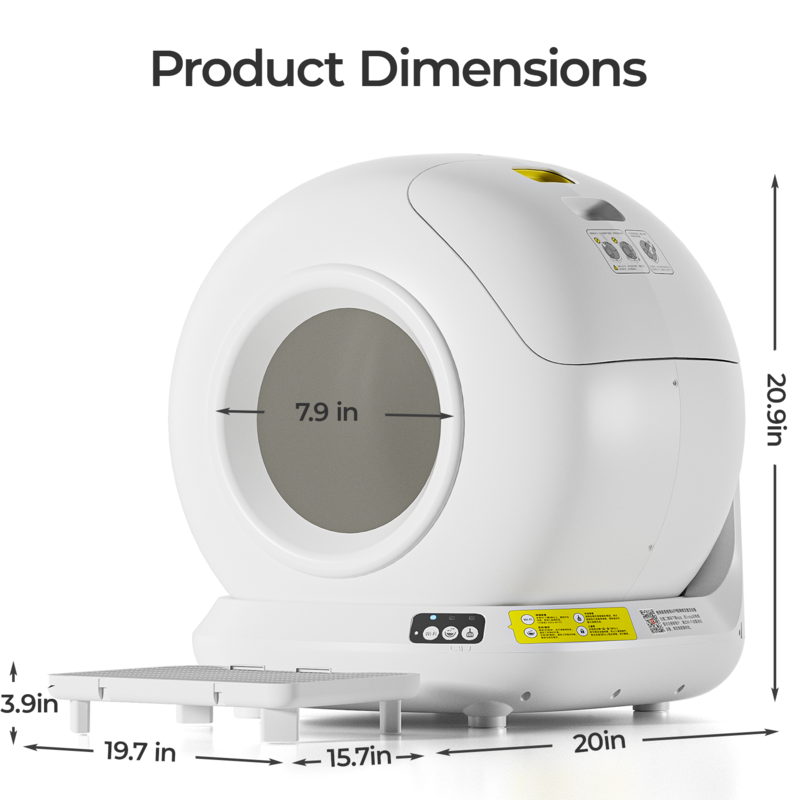 Automatic Self-Cleaning Smart Cat Litter Box