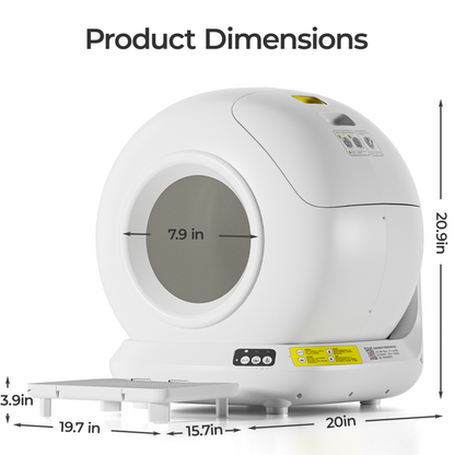 Automatic Self-Cleaning Smart Cat Litter Box