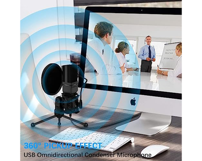 USB Condenser Microphone – USB Condenser Microphone Kit for PC & Gaming