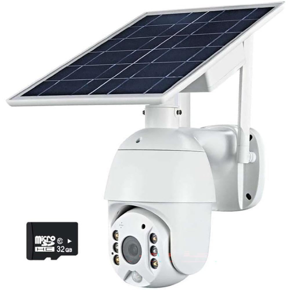 Solar wifi security camera outdoor