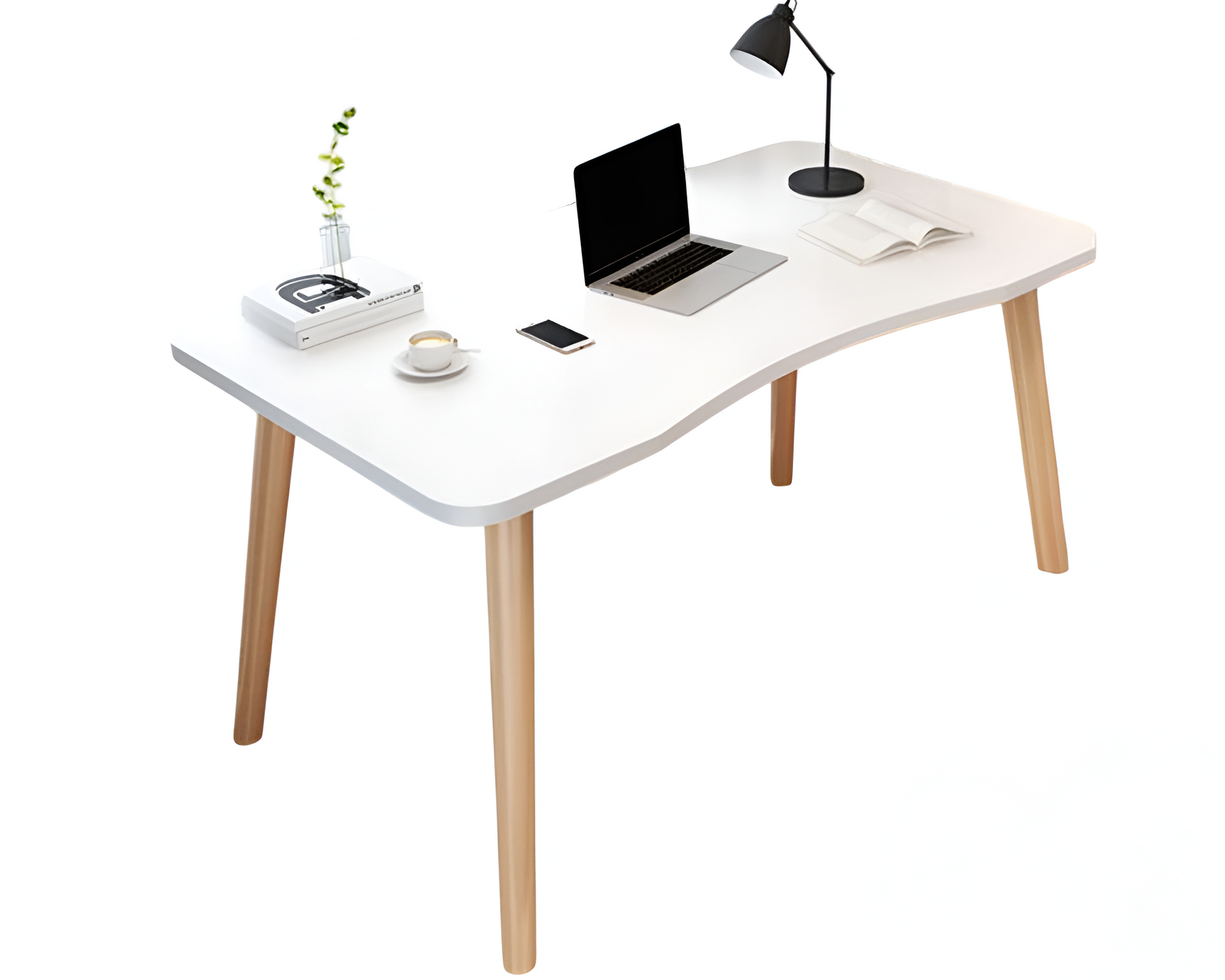 Study desk with clean design