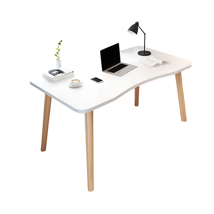 Modern wooden computer desk