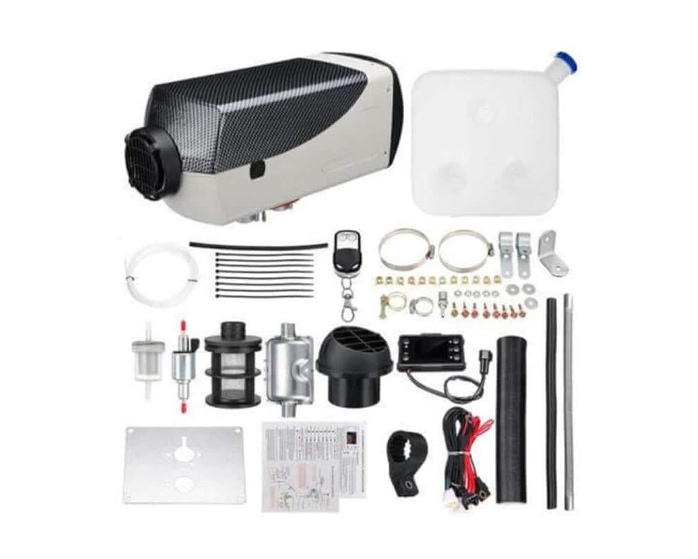 Efficient diesel air heater