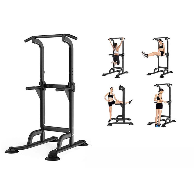 Adjustable chin up station