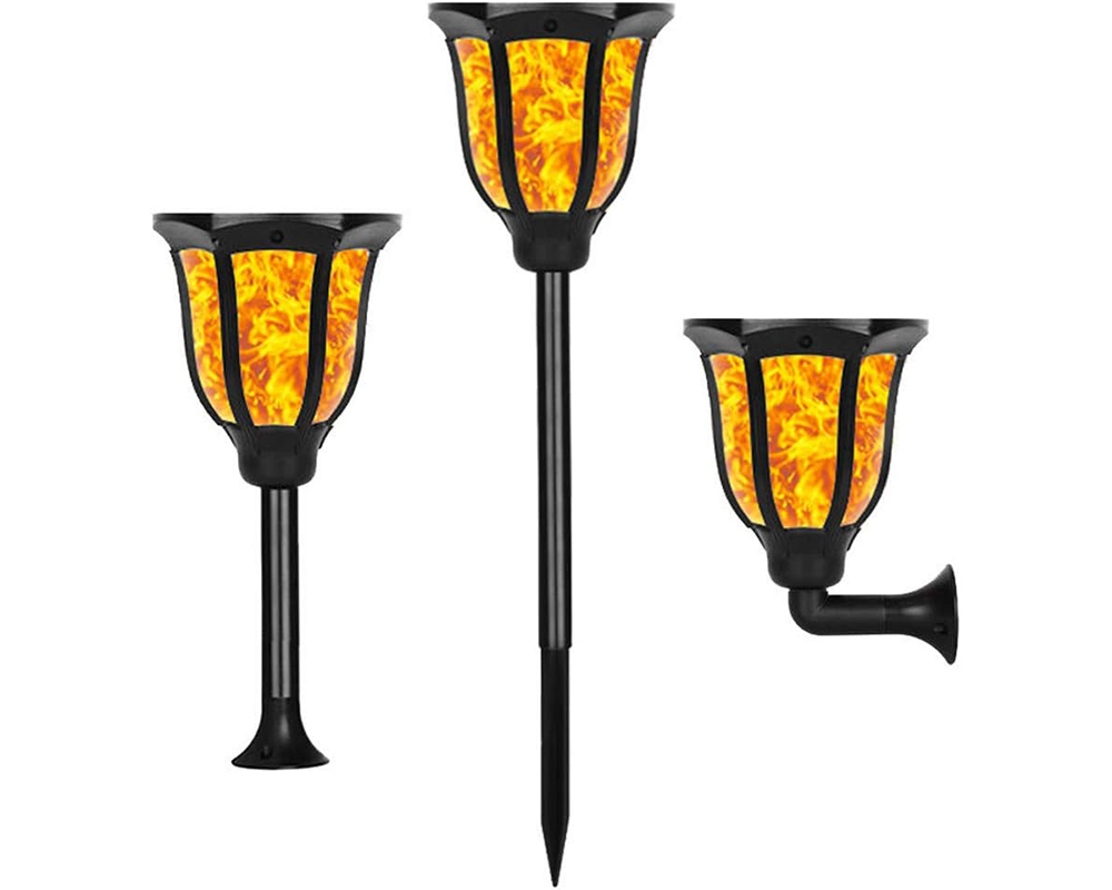 Solar Light – Solar Light with Realistic Flame for Garden Decor