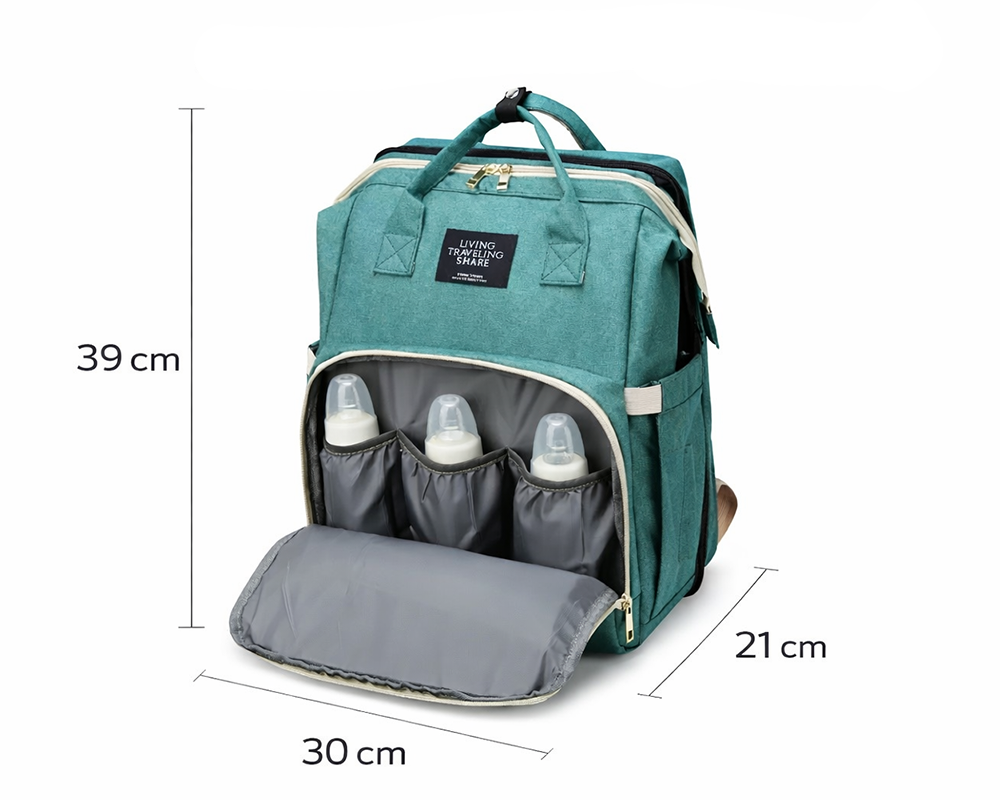 Portable baby travel bed