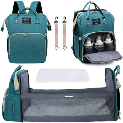 Foldable baby bed included