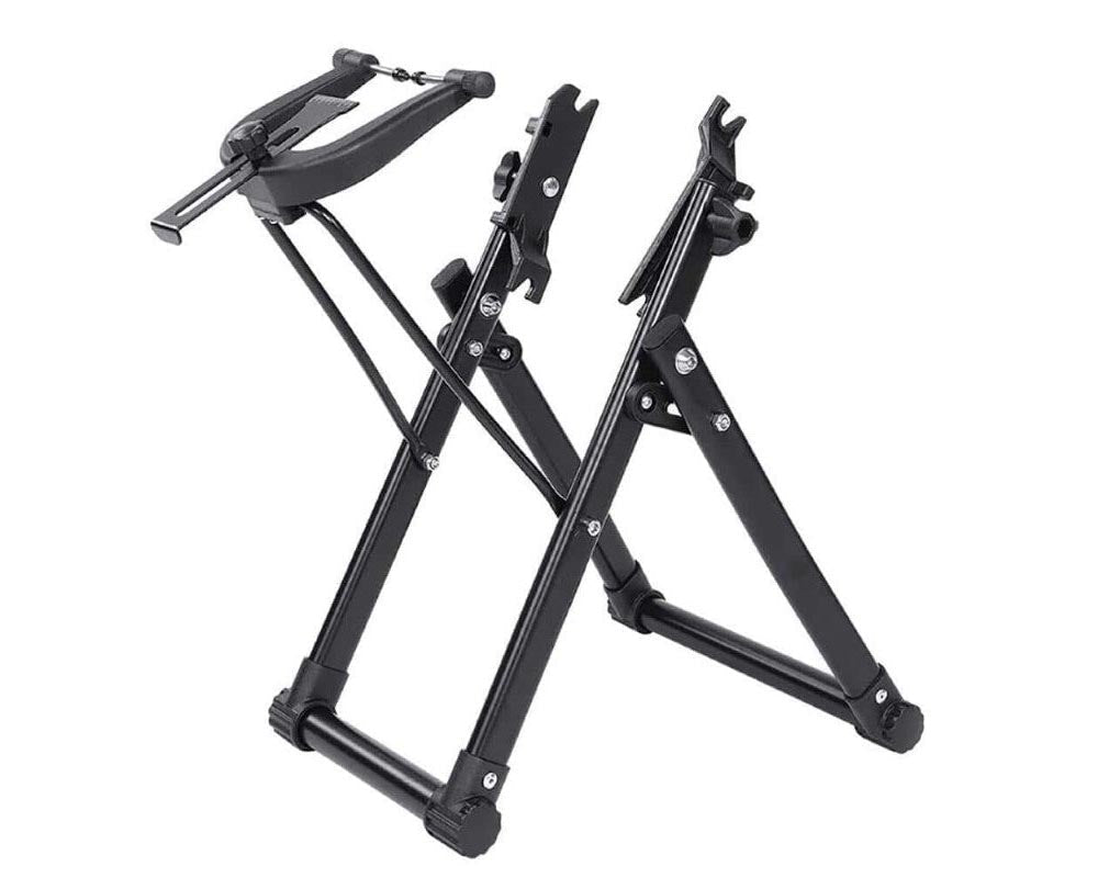 Bike mechanic wheel stand